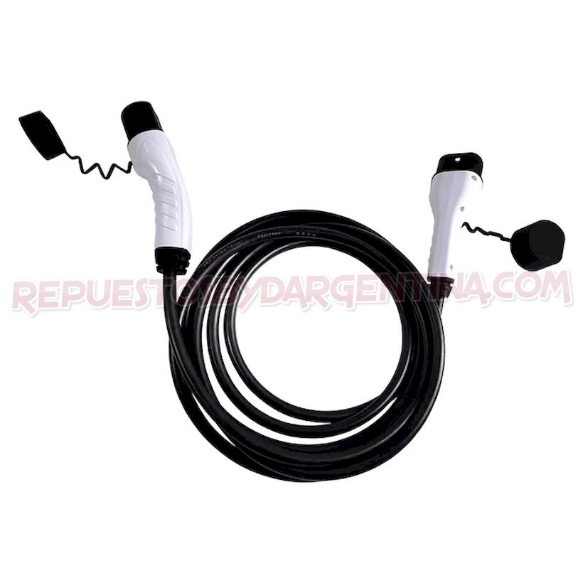 Byd Acciones Argentina - Cable De Carga Tipo 2 A Tipo 2 Ev